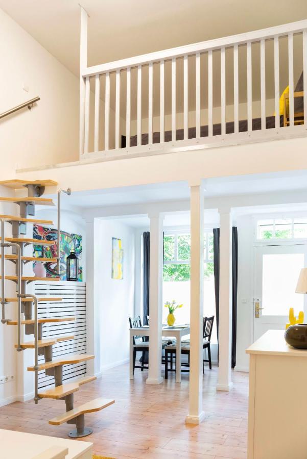 Spacious Loft Style Apartment In Berlin Willmersdorf Екстериор снимка